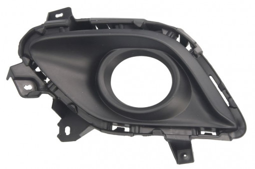 Element bara Stanga cu locas lampa ceata, plastic, negru potrivit MAZDA 6 10.12- 12.12-02.15