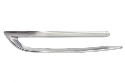 Element Ornament bandou bara spate Stanga Inferior, MODERN, plastic, crom potrivit BMW 5 F10, 5 F11 06.09-02.17 Sedan 08.12-10.16