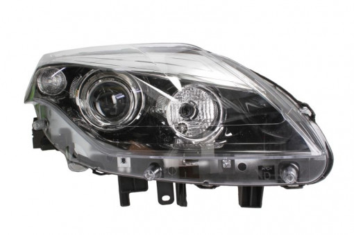 Far Dreapta (bi-xenon, D1S/W5W, electric, fara motoras, culoare semnalizator: transparent) potrivit RENAULT LAGUNA, LAGUNA II, LAGUNA III -10.15