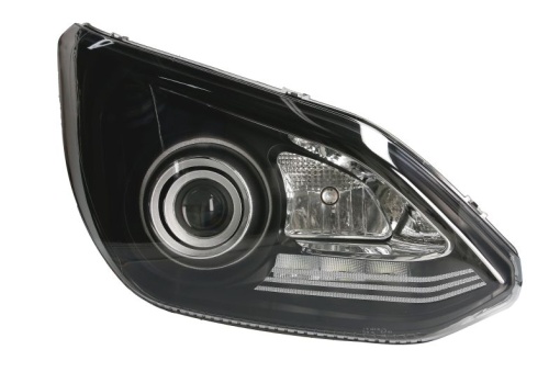 Far dreapta (Bi-Xenon/H15/LED, culoare insert: negru) potrivit SETRA 500 01.12-
