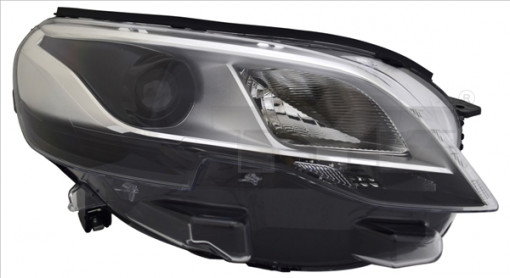 Far dreapta (D8S/H1, cu motor) potrivit PEUGEOT EXPERT, TRAVELLER 03.16-