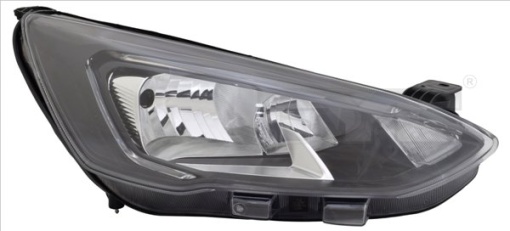 Far Dreapta (H1/H7/LED, electric, cu motor, culoare insert: negru) potrivit FORD FOCUS IV - Img 1