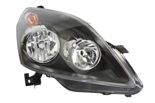 Far dreapta (H1/H7, reglaj electric, cu motoras, fundal negru) OPEL ZAFIRA / ZAFIRA FAMILY B, ZAFIRA B