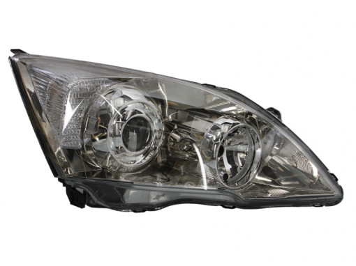 Far dreapta (H1/HB3, electric, cu motoras, fundal negru/insertii crom) HONDA CR-V III