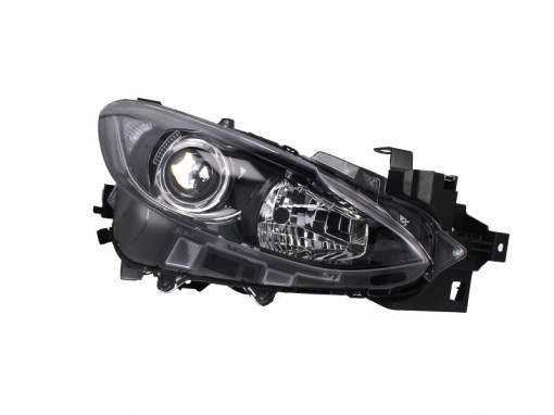 Far dreapta (H11/H15, electric, cu motoras) MAZDA 3 2013-2017