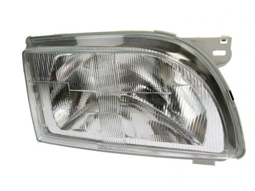 Far Dreapta (H4, mecanic, culoare insertie: cromat) potrivit FORD TRANSIT, TRANSIT TOURNEO