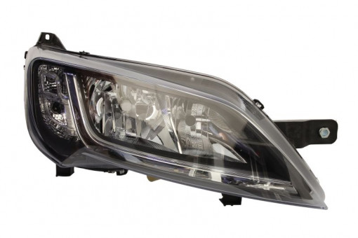 Far Dreapta (H7/H7/W21/WY21W, electric, cu motor, culoare insertie: negru) potrivit CITROEN JUMPER I, JUMPER II; FIAT DUCATO; PEUGEOT BOXER
