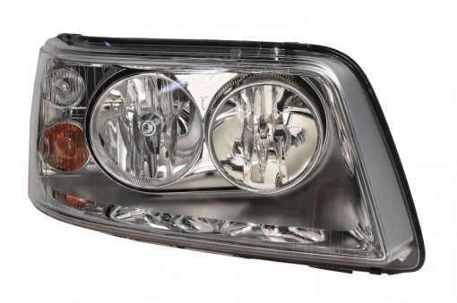 Far Dreapta (halogen, H1/H7/PY21W/W5W, electric, cu motor, culoare insertie: cromat) potrivit VW MULTIVAN T5, TRANSPORTER T5