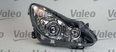 Far Dreapta (halogen, H1/H7/W5W, electric, cu motor, culoare semnalizator: transparent) potrivit OPEL CORSA D, CORSA D/HATCHBACK -11.10