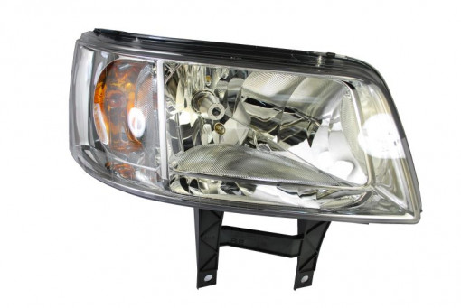 Far Dreapta (halogen, H4/PY21W/W5W, electric, cu motor, culoare insertie: cromat) potrivit VW MULTIVAN T5, TRANSPORTER T5 -11.09