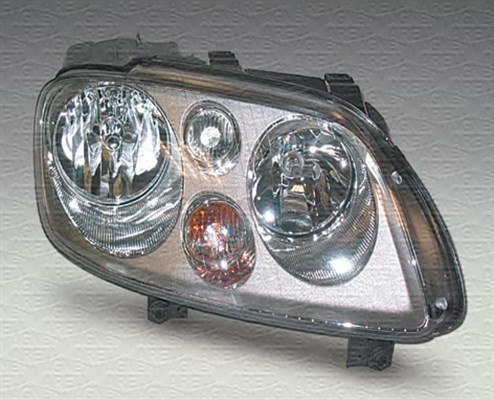 Far Dreapta (halogen, H7, electric, cu motor, culoare insertie: cromat) potrivit VW CADDY III, CADDY III/MINIVAN, TOURAN 02.03-05.10