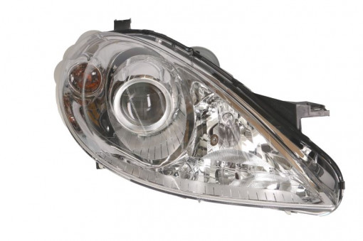 Far Dreapta (halogen, H7/H7/PY21W/W5W, pneumatic, fara motoras, culoare insertie: cromat) potrivit MERCEDES A (W169) -06.12