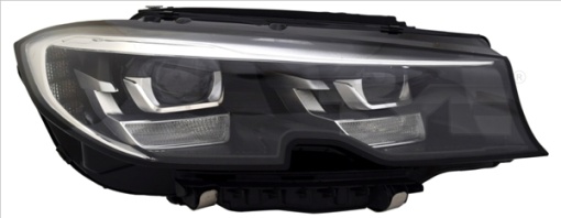 Far dreapta (LED, cu motor, fara modul DRL LED; fara controler LED) potrivit BMW 3 G20, G21 10.18-06.22 - Img 1