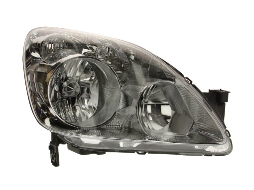 Far fata Dreapta (H1, electric, fara motoras, culoare insert: cromat, culoare semnalizator: alb) potrivit HONDA CR-V II, CR-V IV