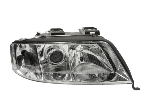Far fata Dreapta (H1/H7, electric, fara motoras, culoare insert: cromat) potrivit AUDI A6 C5, ALLROAD C5 01.97-06.01 - Img 1