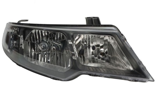 Far fata Dreapta (H1/H7, electric, manual, fara motoras, culoare insert: negru, culoare semnalizator: galben) potrivit KIA CERATO I, CERATO II