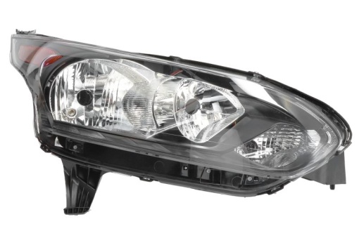 Far fata Dreapta (H15/H7/PWY24W/W5W, electric, cu motor, culoare insert: negru) potrivit FORD TOURNEO CONNECT V408 NADWOZIE WIELKO, TRANSIT CONNECT, TRANSIT CONNECT V408/MINIVAN 01.15-