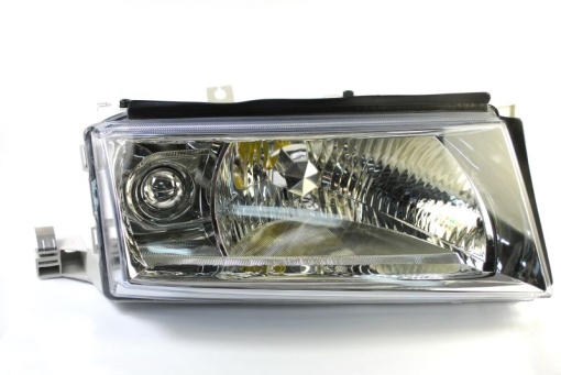 Far fata Dreapta (H4, electric, cu motor, culoare insert: argintiu) potrivit SKODA OCTAVIA I, OCTAVIA I/KOMBI