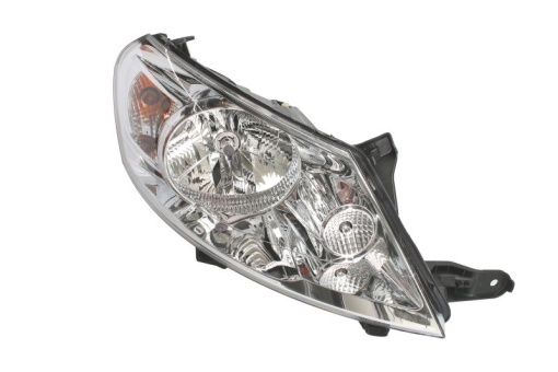 Far fata Dreapta (H4, electric, cu motor, culoare insert: cromat, culoare semnalizator: transparent) potrivit CITROEN JUMPY II; PEUGEOT EXPERT, EXPERT TEPEE -09.16