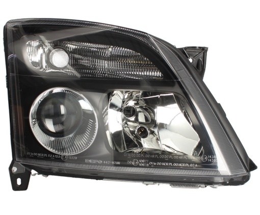 Far fata Dreapta (H7/H7, electric, fara motoras, culoare insert: negru) potrivit OPEL SIGNUM, VECTRA C, VECTRA C GTS -12.05