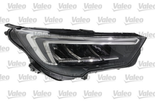 Far fata Dreapta (LED, electric, cu motor, cu controler LED, culoare insert: negru) potrivit OPEL CROSSLAND X, CROSSLAND X / CROSSLAND