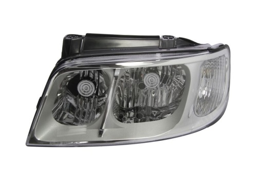 Far fata Stanga (H1/H7, electric, fara motoras, culoare insert: cromat, culoare semnalizator: transparent) potrivit HYUNDAI MATRIX