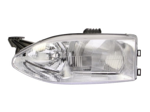 Far fata Stanga (halogen, H4, electric, fara motoras, culoare semnalizator: transparent) potrivit FIAT PALIO, SIENA, STRADA