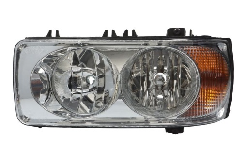 Far stanga (H1/H7, reglaj electric) DAF XF 105, 95, CF 65, 75, 85, LF 45, 55 01.01-
