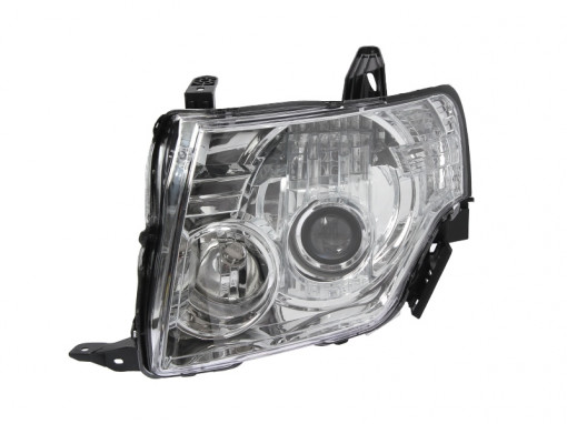 Far Stanga (H11/H9, electric, fara motoras, culoare insertie: cromat) potrivit MITSUBISHI PAJERO IV - Img 1