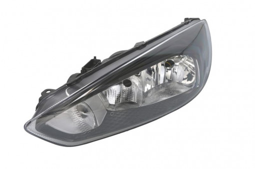 Far Stanga (H15/H7/PY21W/W5W, electric, cu motor, culoare insertie: negru) potrivit FORD FOCUS III - Img 1