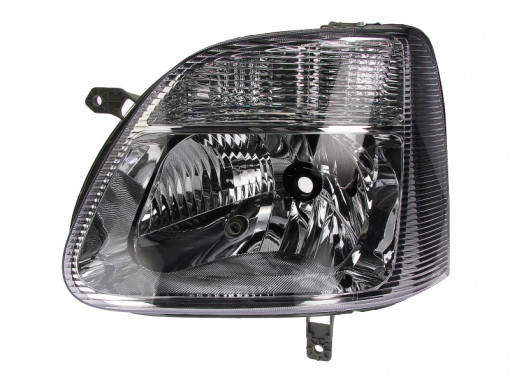 Far Stanga (H4, electric, fara motoras, culoare insertie: cromat) potrivit OPEL AGILA; SUZUKI WAGON R+ - Img 1