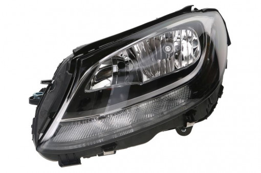 Far Stanga (H7/H7/LED, electric, cu motor, culoare insertie: negru) potrivit MERCEDES C (A205), C (C205), C T-MODEL (S205), C (W205)