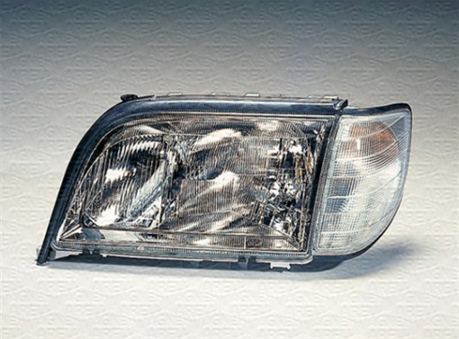 Far Stanga (halogen, H1/H7, culoare insertie: cromat) potrivit MERCEDES S (C140), S (W140) -02.99