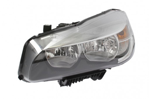 Far Stanga (halogen, H7/H7/LED/PY21W, mecanic, cu motor, bec) potrivit BMW 2 (F45), 2 GRAN TOURER (F46) potrivit BMW 09.14-