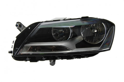 Far Stanga (halogen, H7/W5W, electric, cu motor, culoare semnalizator: transparent) potrivit VW PASSAT ALLTRACK B7, PASSAT B7 -12.14