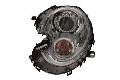 Far Stanga (xenon, D1S, automat, cu motor, culoare insertie: cromat, culoare semnalizator: alb) potrivit MINI (R56), (R57), (R58), (R59), CLUBMAN (R55), CLUBVAN (R55)