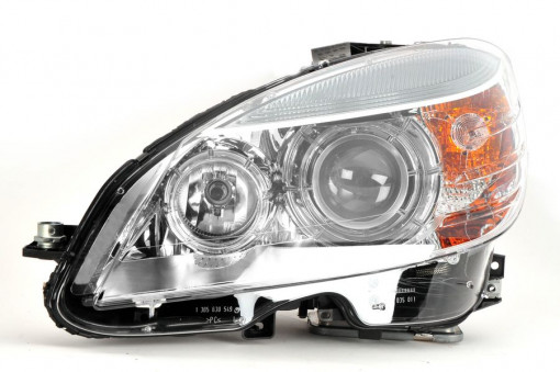 Far Stanga (xenon, D1S/H7/PY21W/W5W, automat, cu motor, bec, culoare insertie: cromat) potrivit MERCEDES C (C204), C T-MODEL (S204), C (W204)
