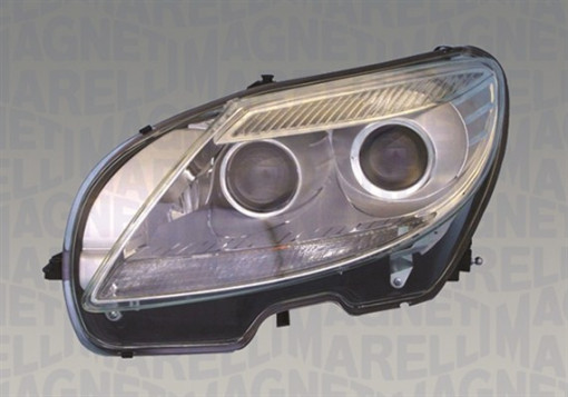 Far Stanga (xenon, D2S/H7/W5W, automat, cu motor, bec, culoare insertie: cromat) potrivit MERCEDES S (C216)