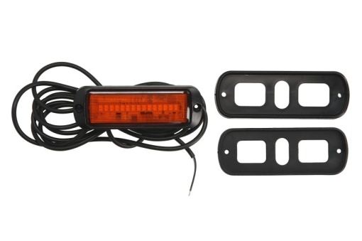 Girofar (portocaliu, 12/24V, LED, 21W, montare rigidă, 2-puncte montare, numar programe: 1, direcțional; pentru montare pe suprafete verticale; fără sincronizare; fir 3m)