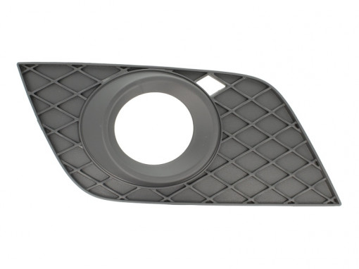 Grila bara Dreapta cu locas proiector, negru potrivit MERCEDES M W164 02.05-12.11 07.09-06.11
