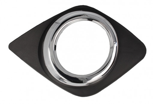 Grila bara fata dreapta cu locas proiectoare, negru/crom TOYOTA RAV 4 intre 2005-2010