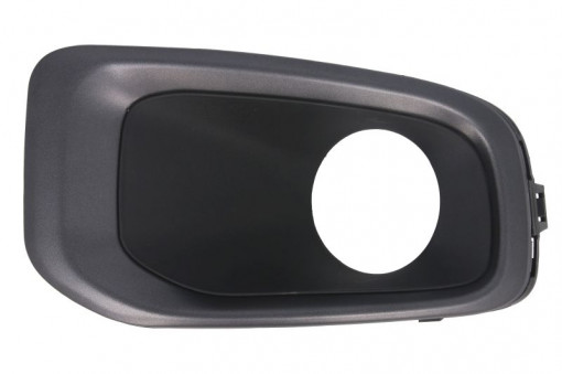 Grila bara fata Dreapta cu locas proiector, plastic, negru potrivit JEEP RENEGADE 07.14- 07.14-06.18