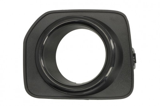 Grila bara fata Dreapta cu locas proiector, plastic, negru potrivit LAND ROVER DISCOVERY IV 09.09-12.18 01.14-04.17