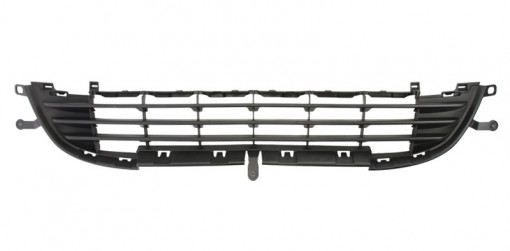 Grila bara Inferior/Mijloc, negru, potrivit PEUGEOT 207, 207/HATCHBACK 02.06-12.15 06.09-12.13