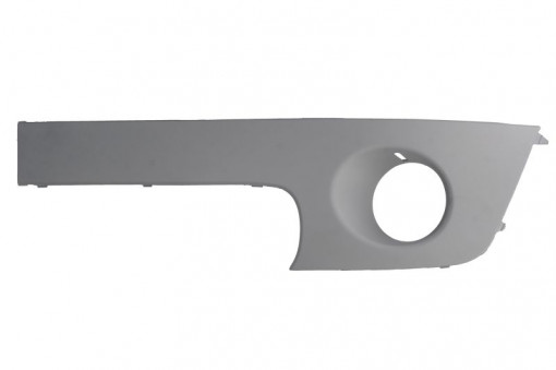 Grila bara Stanga cu locas proiector, plastic, grunduit potrivit MINI R56, R57, R58, R59 09.06-06.15 10.06-06.15
