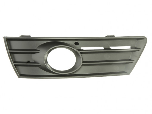 Grila bara Stanga cu locas proiector potrivit VW PASSAT B6 02.08-01.12 05.08-02.12