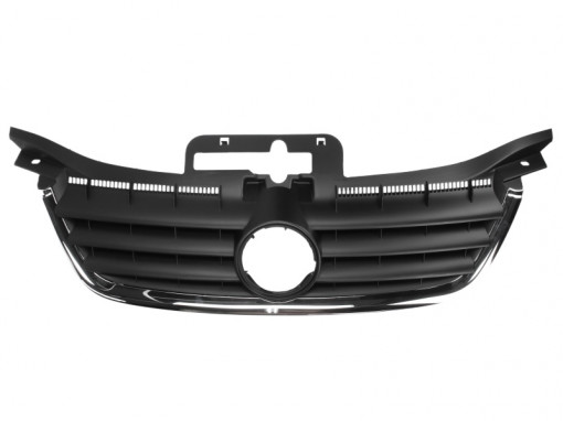 Grila fata crom/negru potrivit VW CADDY III, CADDY III/MINIVAN, TOURAN 1.4-2.0D 02.03-05.15 -08.10