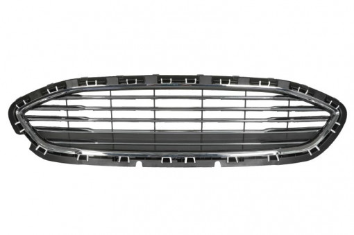 Grila radiator (benzina, crom/negru) potrivit FORD FIESTA VII 1.0-1.5D 05.17-