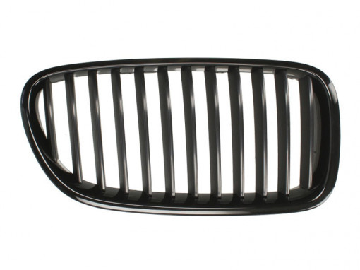 Grila radiator Dreapta (negru/negru lucios) potrivit BMW 5 (F10), 5 (F11) 2.0-4.4 06.09-02.17 12.09-