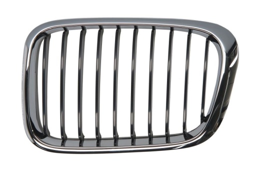 Grila radiator Stanga (pentru caroserie break; salon, crom/negru) potrivit BMW 3 (E46) 1.6-3.2 12.97-12.07 -09.01
